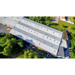 Couverture Panneau Sandwich Vulcasteel Roof H nerv 37mm x 1000mm 25µ