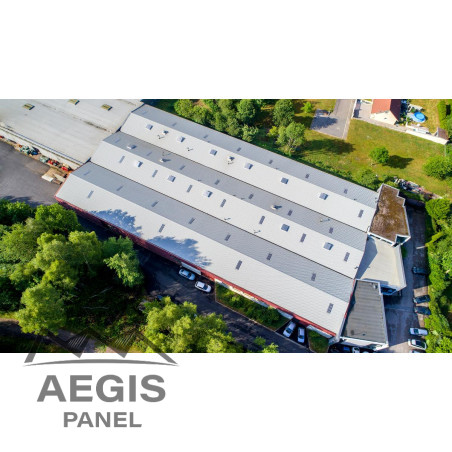 Couverture Panneau Sandwich Vulcasteel Roof H nerv 37mm x 1000mm 25µ