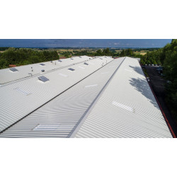 Couverture Panneau Sandwich Vulcasteel Roof H nerv 37mm x 1000mm 25µ
