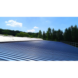 Couverture Panneau Sandwich Vulcasteel Roof H nerv 37mm x 1000mm 25µ