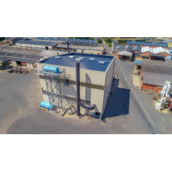 Couverture Panneau Sandwich Vulcasteel Roof H nerv 37mm x 1000mm 25µ