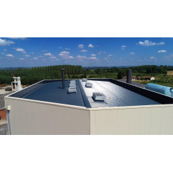 Couverture Panneau Sandwich Vulcasteel Roof H nerv 37mm x 1000mm 25µ