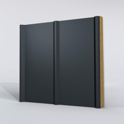 Couverture Panneau Sandwich Vulcasteel Roof 37-500 H nerv 37mm x 1000mm 25µ