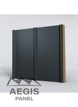 Couverture Panneau Sandwich Vulcasteel Roof 37-500 H nerv 37mm x 1000mm 25µ