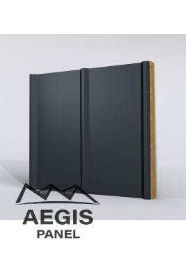 Couverture Panneau Sandwich Vulcasteel Roof 37-500 Alpha H nerv 37mm x 1000mm 25µ