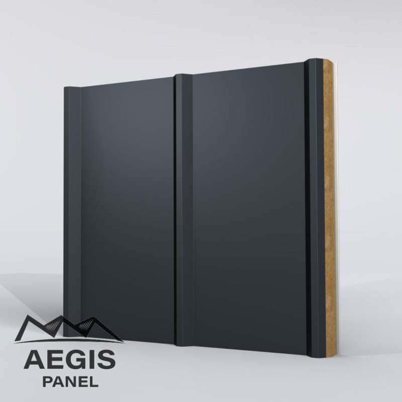 Couverture Panneau Sandwich Vulcasteel Roof 37-500 Alpha H nerv 37mm x 1000mm 25µ