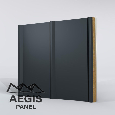 Couverture Panneau Sandwich Vulcasteel Roof 37-500 Alpha H nerv 37mm x 1000mm 25µ