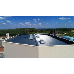 Couverture Panneau Sandwich Vulcasteel Roof Alpha H nerv 37mm x 1000mm 25µ