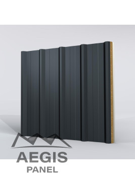 Couverture Panneau Sandwich Vulcasteel Roof Alpha H nerv 37mm x 1000mm 25µ