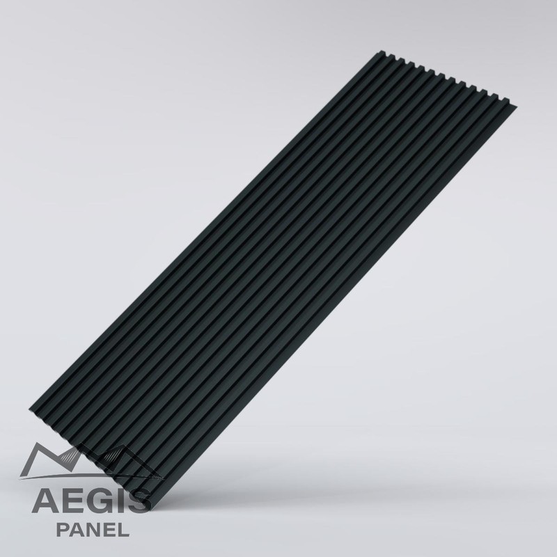 Bardage architectural Sonora Essential H nerv 24mm x L 600mm
