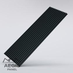 Bardage architectural Sonora Durable H nerv 24mm x L 600mm