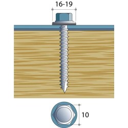 Vis à Bois 150mm Boite 100pcs