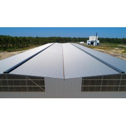 Couverture Tôle sèche Aquafix Hnerv 45mm x L1000mm 25µ