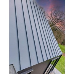 Couverture Panneau Sandwich Roof 1000 H nerv 45mm L 1000mm 25µ