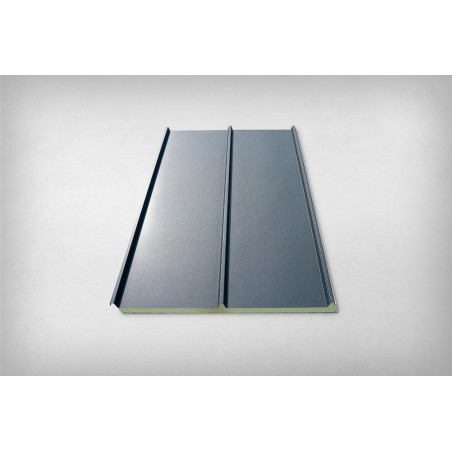 Couverture Panneau Sandwich Roof 1000 H nerv 45mm L 1000mm 25µ