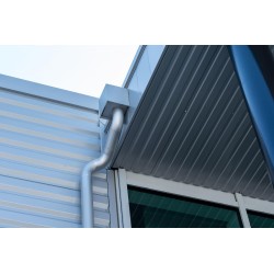 Bardage H nerv 10mm x L1100mm 25µ