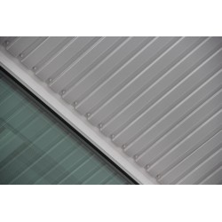 Bardage H nerv 10mm x L1100mm 25µ