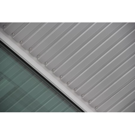 Bardage H nerv 10mm x L1100mm 25µ