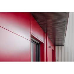 Bardage H nerv 10mm x L1100mm 25µ