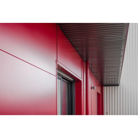 Bardage H nerv 10mm x L1100mm 25µ