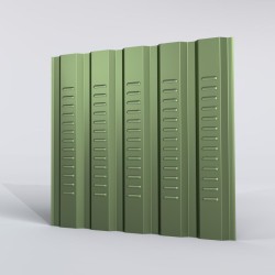 Bardage Tôle sèche avec ventilation Hnerv 35mm x L 1035mm 25µ