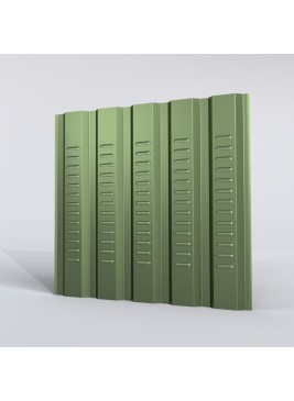 Bardage Tôle sèche avec ventilation Hnerv 35mm x L 1035mm 25µ