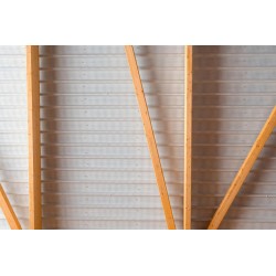 Support d'étanchéité Tôle sèche perforé Interieurcoating perforée Hnerv 56mm x L900mm - 225mm 15µ