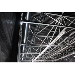 Support d'étanchéité Tôle sèche Perfo Plage Interieurcoating perforée Hnerv 56mm x L900mm 15µ