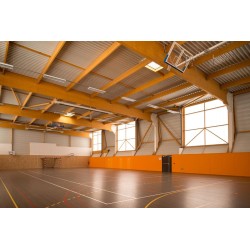 Support d'étanchéité Tôle sèche Perfo Plage Interieurcoating perforée Hnerv 56mm x L900mm