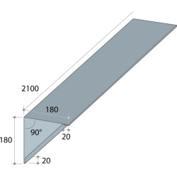 Angle extérieur 25µ