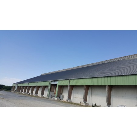 Couverture Tôle sèche Grandemat Farm Hnerv 45mm x L1000mm 40/35µ