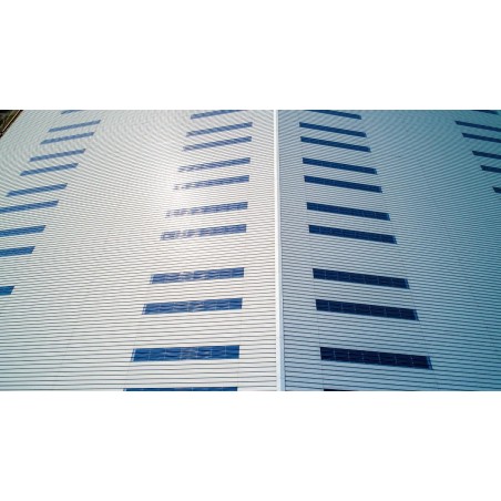 Couverture Tôle sèche Grandemat Farm Hnerv 45mm x L1000mm 40/35µ