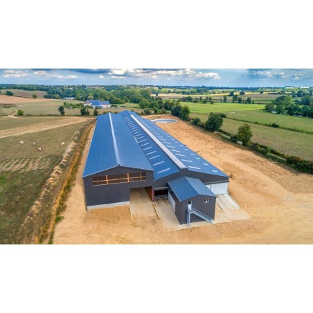 Couverture Tôle sèche Grandemat Farm Hnerv 45mm x L1000mm 40/35µ