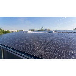 Panneau Sandwich double tôle Grandemat Farm H nerv 45mm x L 1000mm 25µ