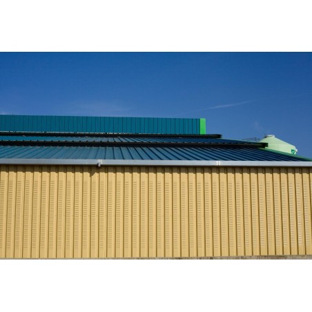 Bardage Tôle sèche Sans Ventilation Hnerv 30mm x L 1035mm 25µ