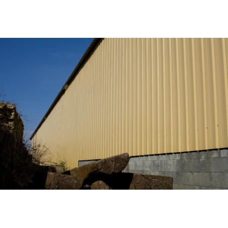 Bardage Tôle sèche Sans Ventilation Hnerv 30mm x L 1035mm 25µ