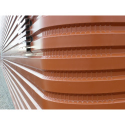 Bardage Tôle sèche Sans Ventilation Hnerv 30mm x L 1035mm 25µ