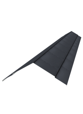 Faitière double pente ardoise