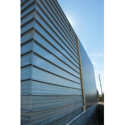 Couverture double peau perforée H nerv 70mm x L450mm 15µ