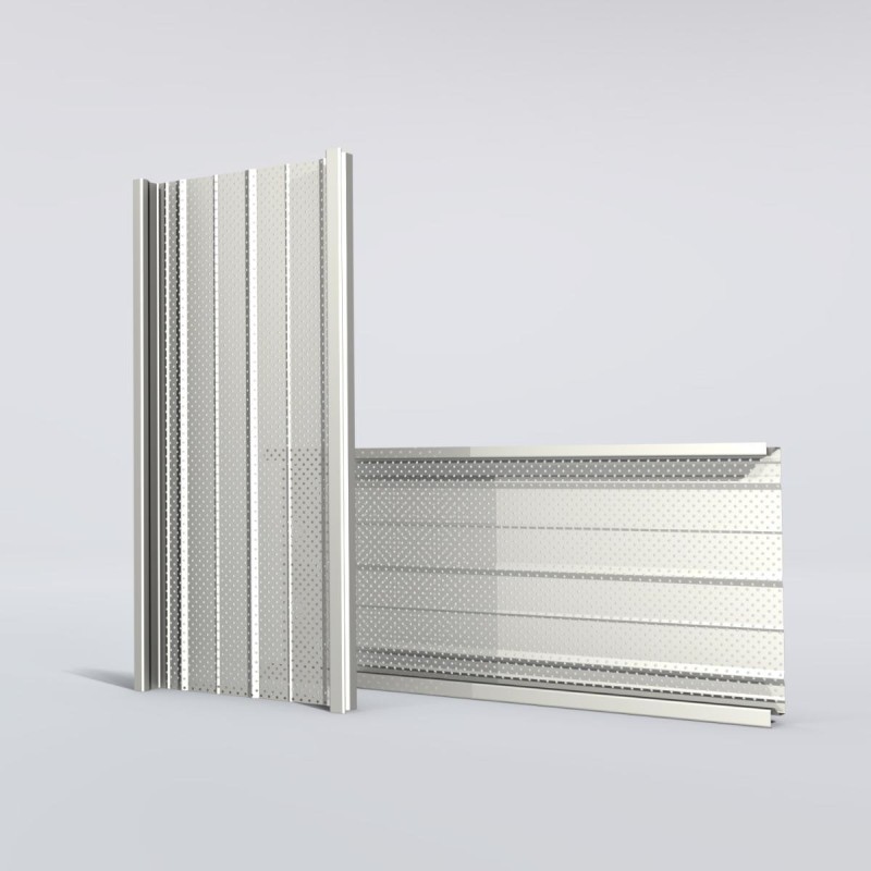 Couverture double peau perforée H nerv 70mm x L450mm 15µ