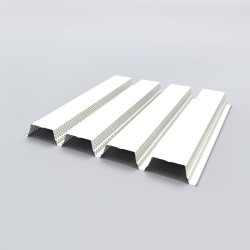 Support d'étanchéité Tôle sèche Perfo Interieurcoating Hnerv 73mm x L780mm 15µ