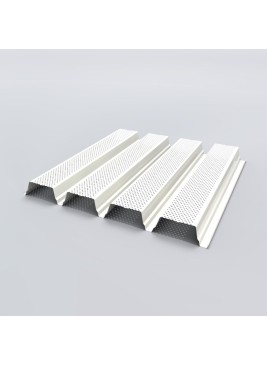 Support d'étanchéité Tôle sèche Perfo Plage Galva Hnerv 73mm x L780mm