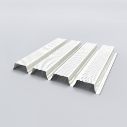 Support d'étanchéité Tôle sèche Galva Hnerv 73mm x L780mm