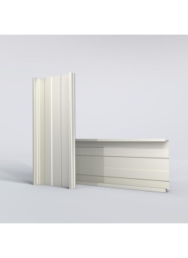 Couverture double peau H nerv 90mm x L400mm -15µ