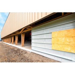 Couverture double peau H nerv 92mm x L500mm 15µ