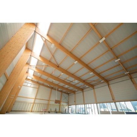 Couverture double peau H nerv 92mm x L500mm 15µ