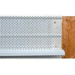 Couverture double peau perforée H nerv 92mm x L500mm 15µ