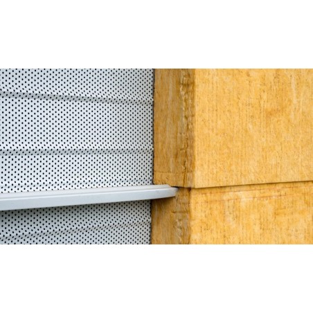 Couverture double peau perforée H nerv 92mm x L500mm 15µ