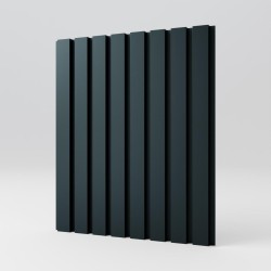 Bardage architectural Sonora25-72 Chevron H nerv 23mm x L 815mm