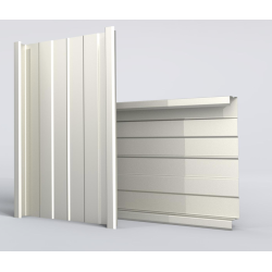 Bardage double peau L600mm x P110mm